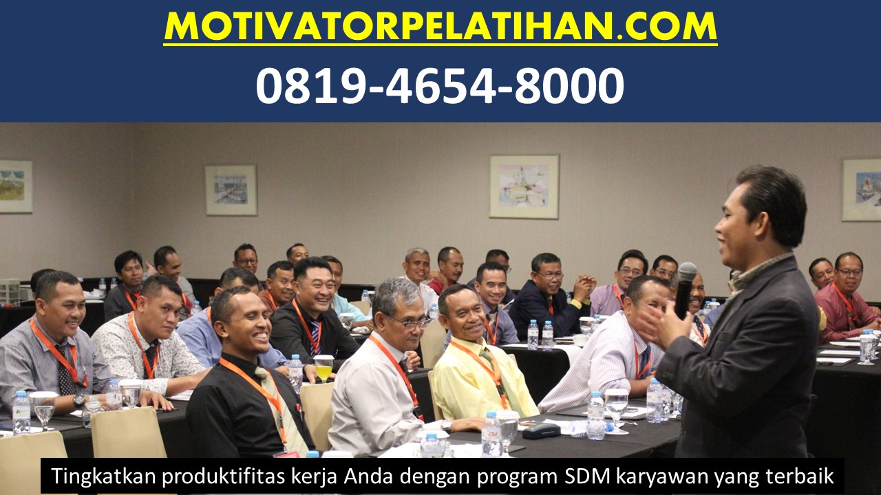 TRAINING MOTIVASI KARYAWAN JAMBI